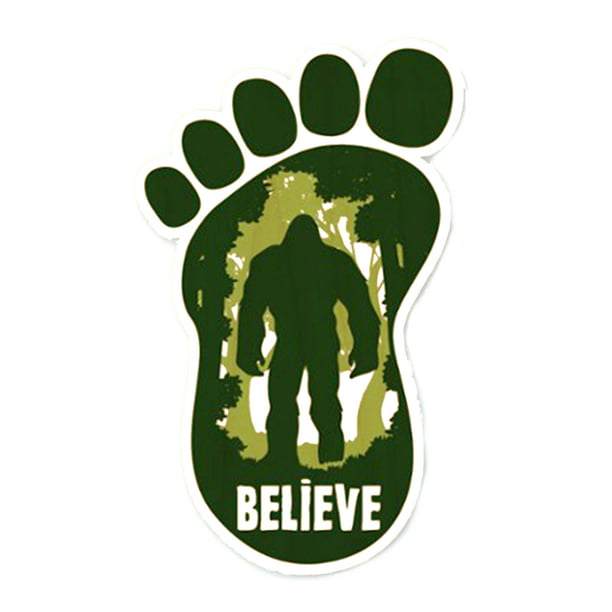 I Believe UFO Alien Bigfoot Sticker Decal Area 51 Nevada Desert Flying Saucer